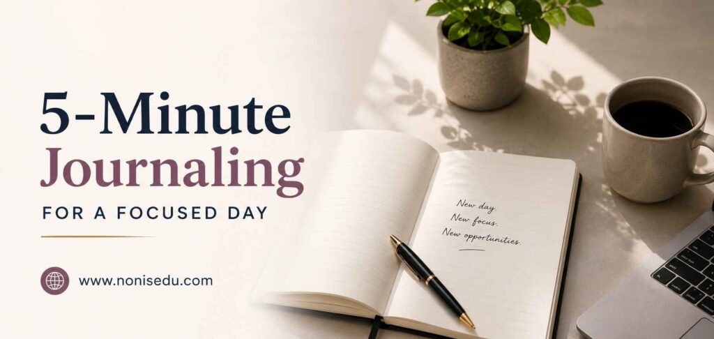 5-Minute Journaling Routine Before Work