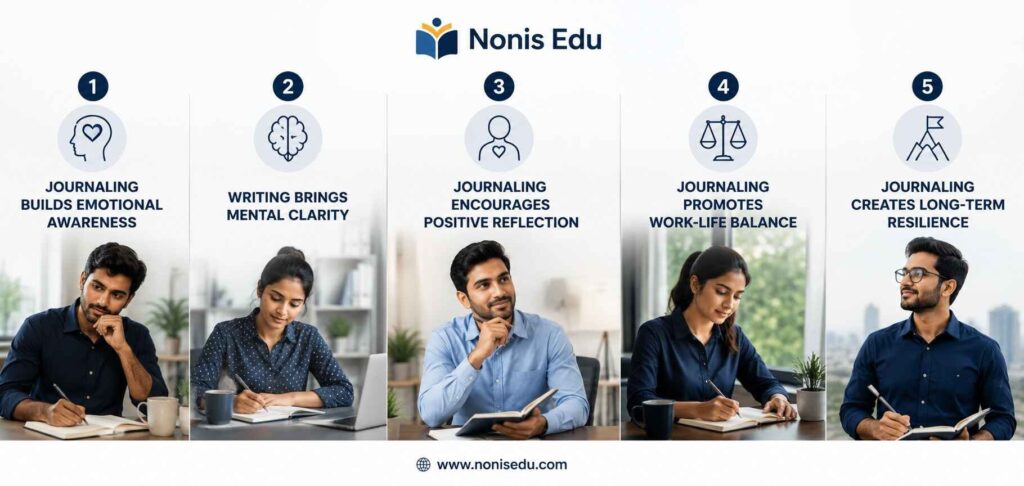 How Journaling Helps to Manage Stress and Anxiety of Young Professionals
