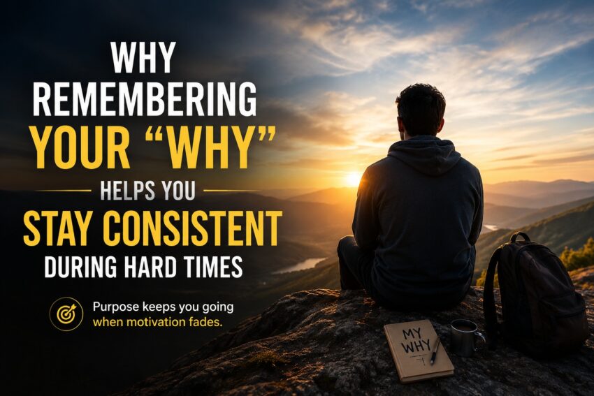 Why Remembering Your “Why” Helps You Stay Consistent During Hard Times