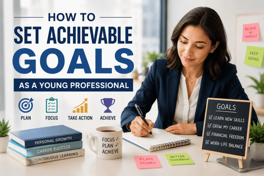 How to Set Achievable Goals as a Young Professional